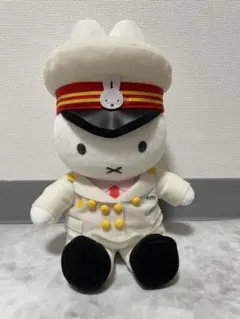 ミッフィースタイル　駅長さんミッフィー　ホワイト　ぬいぐるみ ミッフィースタイル 駅長さんミッフィー ホワイト ぬいぐるみ
