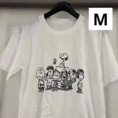 SNOOPYTシャツM メンズTシャツM スヌーピー イラスト Tシャツのサムネイル
