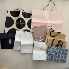 ブランド ショップ 紙袋セット 7点 - メルカリ