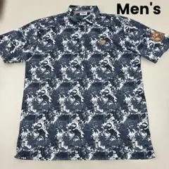 【美品】FILA GOLF メンズ ゴルフポロシャツ LL