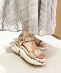 み*様 エスペランサ❤︎ グリッター厚底スポサン 24SS L