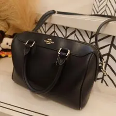 COACH♥ ブラック ショルダーバッグ♥