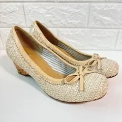 新品タグ付⭐︎定価12000円 ingイング⭐︎上品・お洒落・涼しげなパンプスのサムネイル