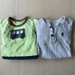 ミキハウス　ロンパースセット