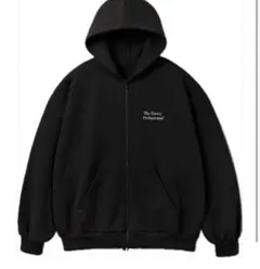 ennoy DOUBLE ZIP HOODIE (BLACK)　Lサイズ