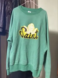 セントマイケル SAINT mxxxxxx スウェット 緑 Lサイズ 22AWのサムネイル