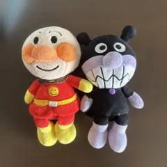 アンパンマン ばいきんまん ぬいぐるみ 2体セット