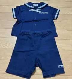 U.P renoma ベビー服 セットアップ 90cm ネイビーのサムネイル