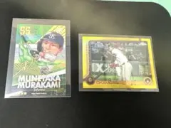 プロ野球デフォルメカード 村上宗隆 東京ヤクルトスワローズ サイン 
