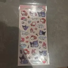 正規品 ラメ入り樹脂もりシール サンリオ　立体シールセット　キティ　正規品