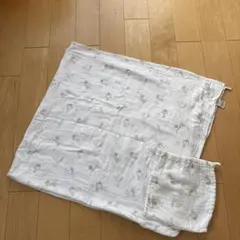 ジェラートピケ　ベビー　ブランケット　おくるみ　ガーゼ