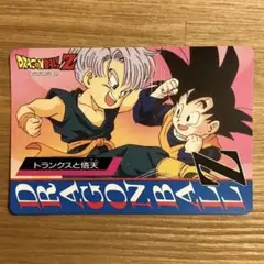 平成当時物 1994年 バンプレカード ドラゴンボールZ トランクスと悟天