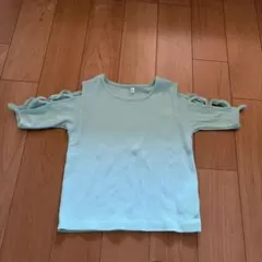coca キッズ トップス 130cm ライトグリーン