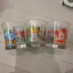 ディズニーキャラクター グラス 3個セット