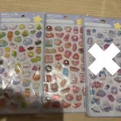 ぷっくりかわいいシール
