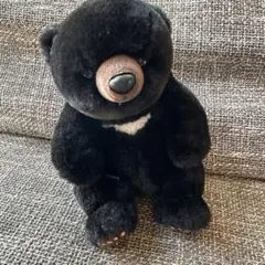 シュタイフ ぬいぐるみ Steiff ツキノワグマ テディベア 黒クマ - メルカリ