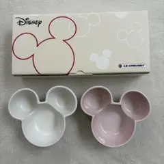 ✨新品未使用✨ルクルーゼ/ミッキー マウス/ミニディッシュ/2つセット/皿のサムネイル