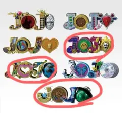 ジョジョの奇妙な冒険 一番くじ ロゴ セミコンプ 3.4.5.6.7 - メルカリ