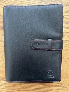 か*3様 MAZDA 車検証ケース　赤ステッチ　本革調