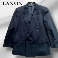 LANVIN　テーラードジャケット　美品　ダブル　ダブルブレスト　春