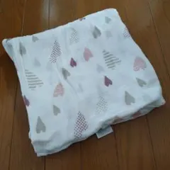 aden+anais おくるみ ハート柄