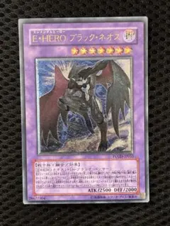 極美品　E・HEROブラック・ネオス　レリーフ　アルティメット　遊戯王