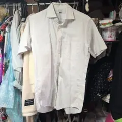 UNIQLO 半袖シャツ S ストライプ