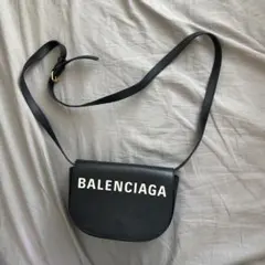 BALENCIAGA ショルダーバッグ ブラック レザー - メルカリ