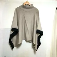FENNELフェンネル　ニットポンチョ　 セーター　ケープ