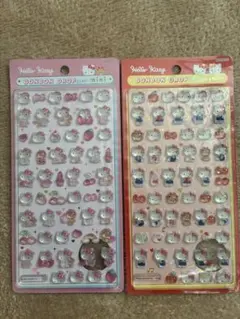 ボンボンドロップシールminiキティピンク 2点セット