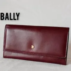 美品 バリー ヴィンテージ レザー がま口 長財布 茶色 レディース メンズのサムネイル