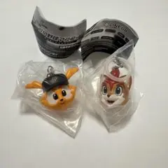 【未開封】定価★プロ野球マスコット めじるしアクセサリー ジャビット フレップ