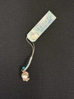 ご当地キティ 静岡 浜名湖バージョン うなぎの赤ちゃん 根付け ストラップ