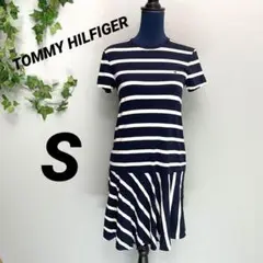 【TOMMY HILFIGER】トミーヒルフィガー ワンピース S ボーダー