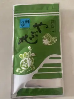 朝つゆ 深むし茶 100g やぶ北　静岡県産のサムネイル