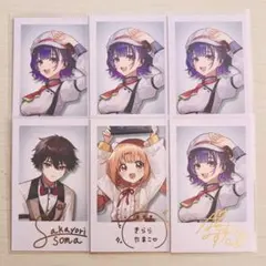 Speciale チェキ風カード 酒寄颯馬 雲母たまこ 七瀬すず菜 サイン