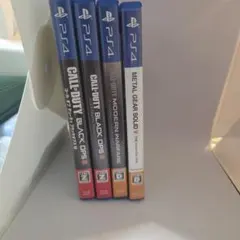PS4 ゲーム4本セット