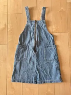 GU デニムブルー ジャンバースカート