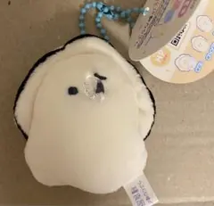 つぶらな瞳の和食屋 マスコット なき キーリング キーホルダー