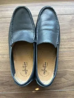 Clarks 黒 ドライビングシューズ UK 6/ 24.5cm/ US 7