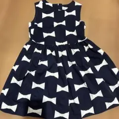 kate spade × GapKids リボン柄ワンピース S(6-7)