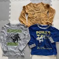 ロンT 長袖Tシャツ 3枚セット