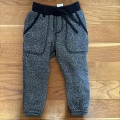 MPS 裏起毛 長ズボン サイズ100 グレー