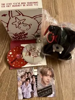 ヒスン ENHYPEN ボイスキーリング　トレカ付き　公式