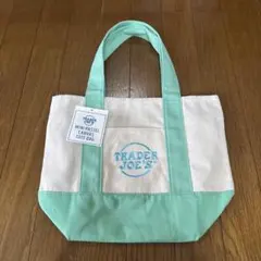 TRADER JOE'S ミニパステルキャンバストートバッグ