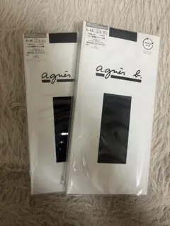 【agnes b】タイツ S-M & L-LL 2点セット(1つ売りも可能)