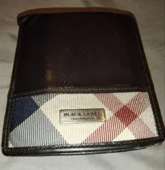 ✨クレストブリッジ BLACK LABEL CRESTBRIDGE 二つ折り財布