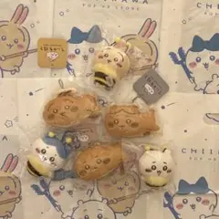 ちいかわ　ハチさんぬいぐるみ　セブン　うさぎ＆ハチワレ　ちいかわ焼きマスコット