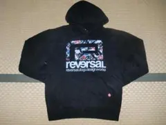 reversal　リバーサル　スウェットパーカー　Lサイズ　大寸　rvddw