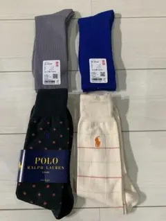 POLO RALPH LAUREN UNIQLOソックス 25-27cm 4足